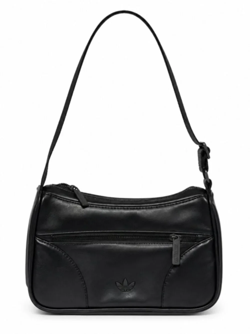 Adidas Originals Black Shoulder Bag Purse Y2K Mini Handbag